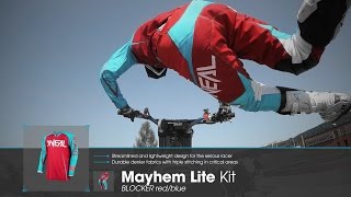 Lukas Weis introducing the ONeal Mayhem Blocker Kit [upl. by Theodoric559]