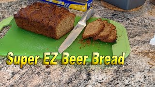 Super EZ Beer Bread  Peanut Butter Milk Stout Beer Bread LeftHandBrewery [upl. by Melisse]