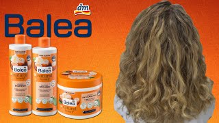 CURLY GIRL METHODE Anfänger Produkte Ich teste die DM Balea LockenProdukte  CURLY HAIR METHODE [upl. by Grae768]