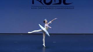 Raymonda Pizzicato Variation by Mak Zhi Ching  Age 13  Solo  Asia Open Dance Championship 2023 [upl. by Atsirk688]