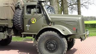 Mercedes LG315 Allrad Oldtimer LKW Bundeswehr [upl. by Sorel]