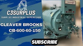 60 HP Cleaver Brooks 150 PSI Steam Boiler 2012 CB 60060150 [upl. by Llenel112]