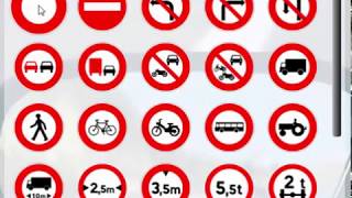 les panneaux de signalisation  interder [upl. by Seek]