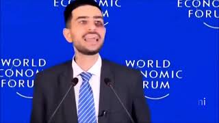 Damon Imani at WEF  Davos 2024 WARNING Foul Language [upl. by Nylasoj]