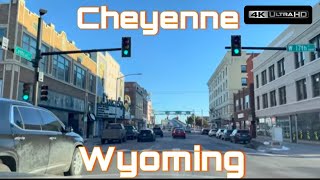 Cheyenne WY  Wyomings Windy Capital City  Drive Thru [upl. by Brag]