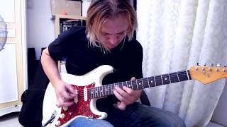 Burn Guitar Solo  cover by Dmitry Andrianov [upl. by Sherourd]