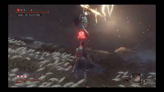 Sekiro  Sword Saint Isshin Boss Fight No Hit [upl. by Ierna93]