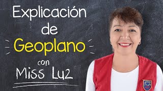 Cápsula 1 Explicación de Geoplano Primaria baja [upl. by Anrak]