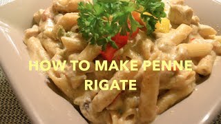 How To Make Penne Rigate [upl. by Laehpar343]