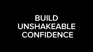 HOW TO BUILD UNSHAKEABLE CONFIDENCE growthmindset lifemotivation confidence viralyoutubevideo [upl. by Colleen]