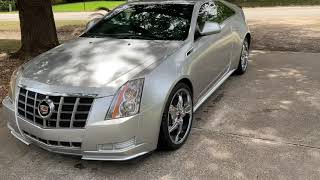 2012 Cadillac CTS coupe getting painted [upl. by Odracer]