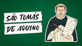 São Tomás de Aquino  FILOSOFIA [upl. by Adekam]