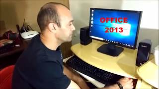 COMO INSTALAR E ATIVAR O OFFICE 2013 [upl. by Demha]