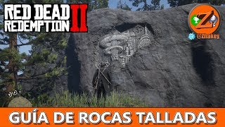 Red Dead Redemption 2 Localización de todas las Rocas Talladas  Geología para Principiantes [upl. by Stav]