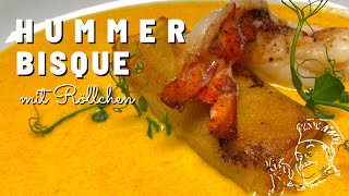 Gourmet Küche zuhause So zaubern sie eine perfekte HUMMER BISQUE [upl. by Relyat]