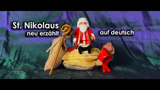 Sankt Nikolaus auf deutsch  Das Kornwunder neu erzählt mit Playmobil [upl. by Droffilc]