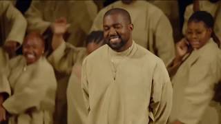 Kanye West Sunday Service  quotFather Stretch My Handsquot Live From Paris France [upl. by Ahsielat]