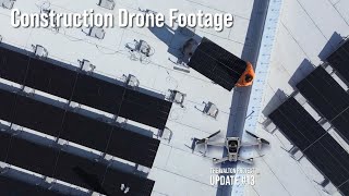 Solar Panel Installation Construction Drone Footage [upl. by Nastassia]