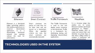 Secure online voting system using BlockchainProjectID 2018CSEPID51 [upl. by Shuma535]