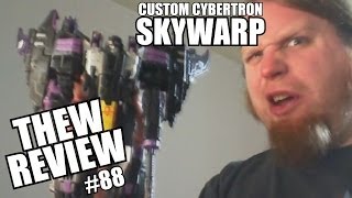 Custom Cybertron Skywarp Thews Awesome Transformers Reviews 88 [upl. by Meuser779]