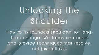 How to unlock rounded shoulders and improve posture… [upl. by Aneahs]