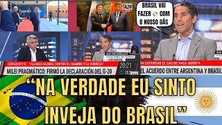 Tv Argentina Debate Sobre O Brasil E Acordos Com Argentina [upl. by Adnolahs]