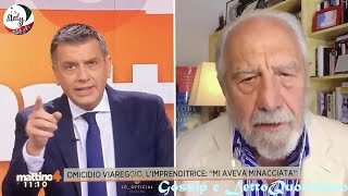 Mattino 4 Antonio Caprarica Sbotta Scuse e L’intervento di Roberto Poletti [upl. by Renaud]