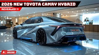 2026 Toyota Camry Hybrid – What’s New in this Toyota [upl. by Kin]