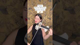 Happy  Pharrell Williams ✨🎻✨electricviolin electricviolinist violin violinist upbeat [upl. by Manwell]