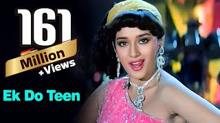 Ek Do Teen  Tezaab 1988  Madhuri Dixit  Alka Yagnik  Bollywood Dance Songs [upl. by Sidon]