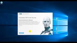 Установка и активация ESET NOD32 [upl. by Oettam743]