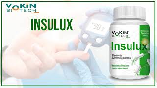 Vokin Biotech Herbal Insulux For Endocrine Health amp Diabetes Control [upl. by Kare]