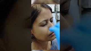 very easy process nose piercingpainless trending youtubeshorts viral piercing shorts [upl. by Nikolai]