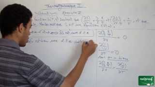 Thermodynamique 1 outils mathématiques Exercice3 part3 [upl. by Irtimd762]