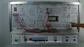 PLC training board PLC training kit [upl. by Adnuhsal]