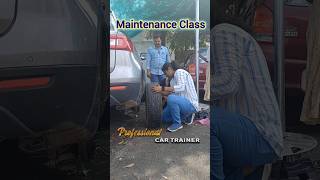 Car Stepney wheel changing howtolearncardrivingquickly cardriving driveforabetterlife [upl. by Ahsirak]