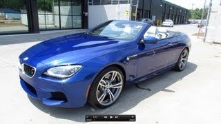 2012 BMW M6 Convertible Start Up Exhaust and In Depth Review [upl. by Ailb]