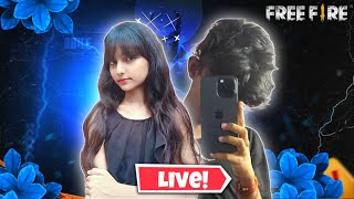 🔴FREE FIRE LIVE WITH AASHKI AND 1 VS 4 GUILD TEST😎 classyff fflive nonstopgaming girlgamer [upl. by Neibart]