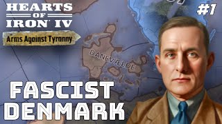 Fascism Is Back In Denmark Hoi4  Arms Against Tyranny Denmark Fascist 1 [upl. by Nolyag]