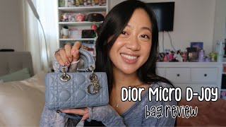 QUICK BAG REVIEW  DIOR Micro DJoy [upl. by Laurens768]