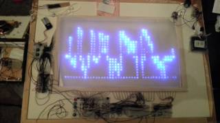 820 LED Oscilloscope Prototype [upl. by Ule]