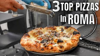 3 BEST PIZZA PLACES IN ROME To visit in 2023 [upl. by Itida399]