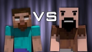 Notch vs Herobrine  Minecraft Rap Battle An Original Minecraft Song [upl. by Francesco]