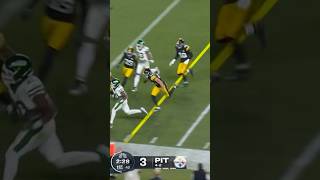 Breece hall takes this nice run for the jets touchdown [upl. by Enawd11]