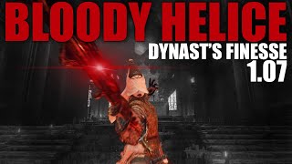 Bloody Helice Build  Dynasts Finesse  107 PvP Invasions wcommentary  Elden Ring [upl. by Rahcir932]