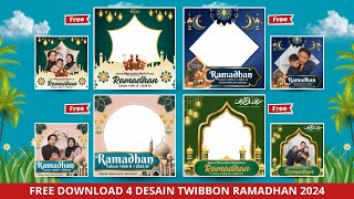 DESAIN TWIBBON RAMADHAN 2024 [upl. by Satsoc]