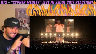 BTS  quotCypher Medleyquot live in Seoul 2017 Reaction [upl. by Yelsew]