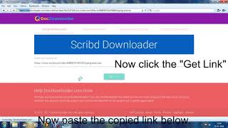 How to Download Books in PDF Format from quotScribdquot [upl. by Chien]