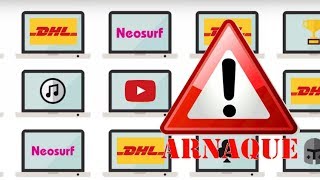 ARNAQUES DHL EXPRESS 2EMEMAIN COMMENT FAIRE ATTENTION [upl. by Stoller109]