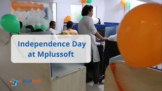 Celebration of Independence Day in IT Company Pune  Mplussoft Technologies [upl. by Kelvin]